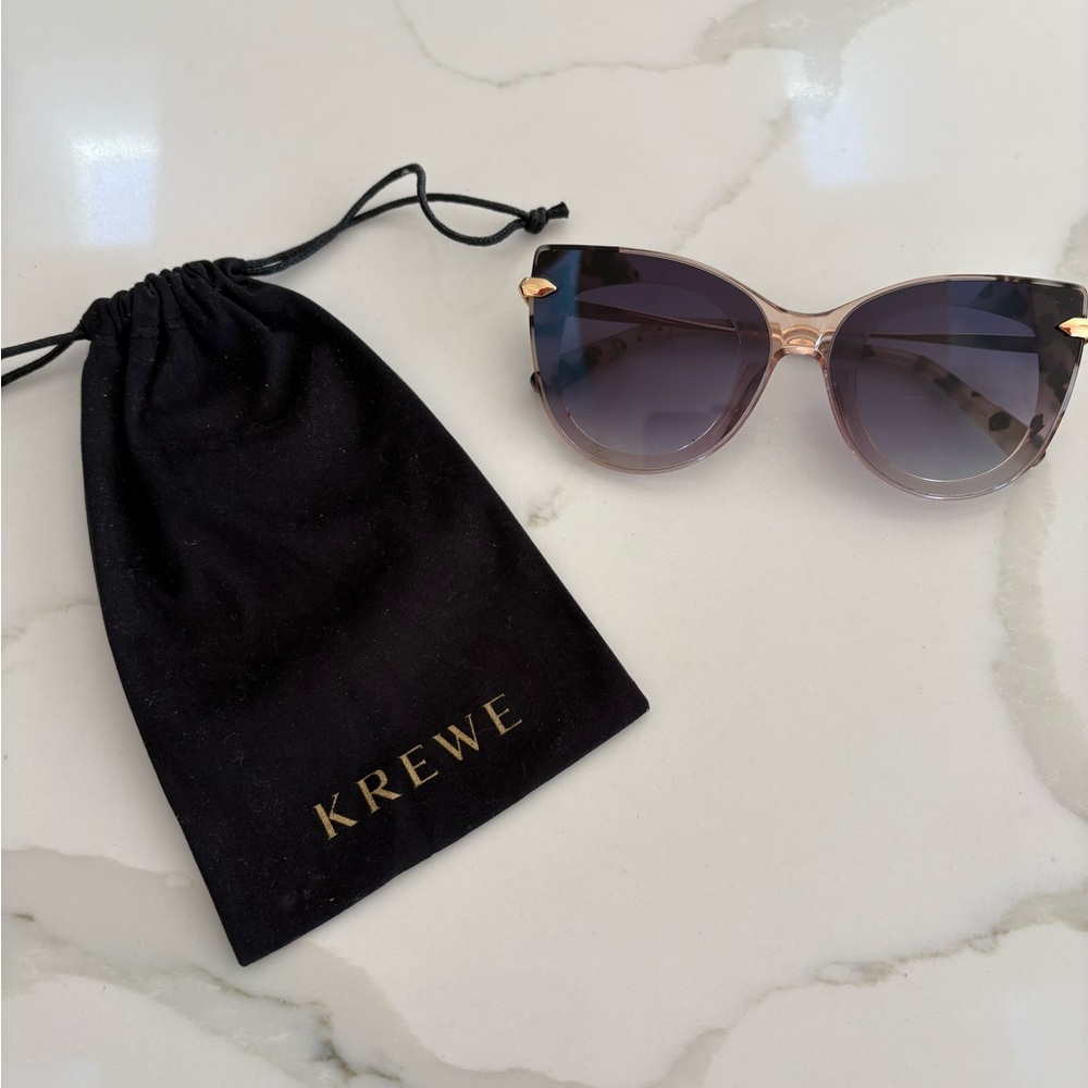 KREWE Women's Laveau Sunglasses - Tortoise and Gold Accents